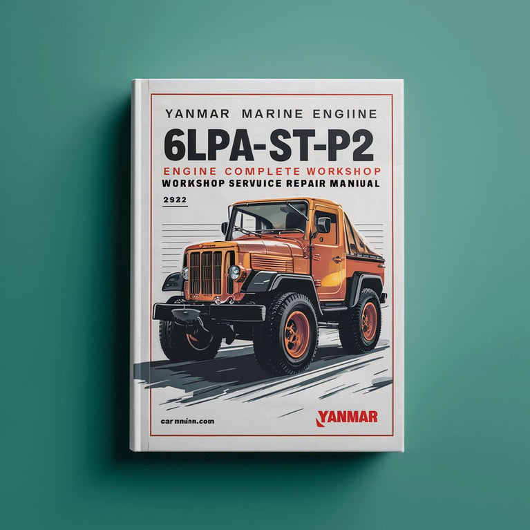 Yanmar Marine Engine 6LPA-STP2 6LPA-STZP2 Engine Complete Workshop Service Repair Manual