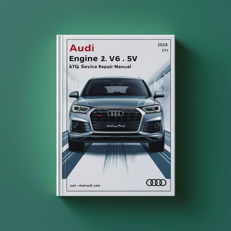 Manual de reparación de servicio Audi Engine 2.8 V6 5V AHA y ATQ Descargar PDF