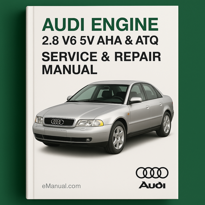 Audi Engine 2.8 V6 5V AHA & ATQ Service Repair Manual