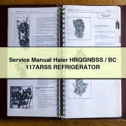 Service Manual Haier HRQGNBSS / BC 117ARSS REFRIGERATOR PDF Download