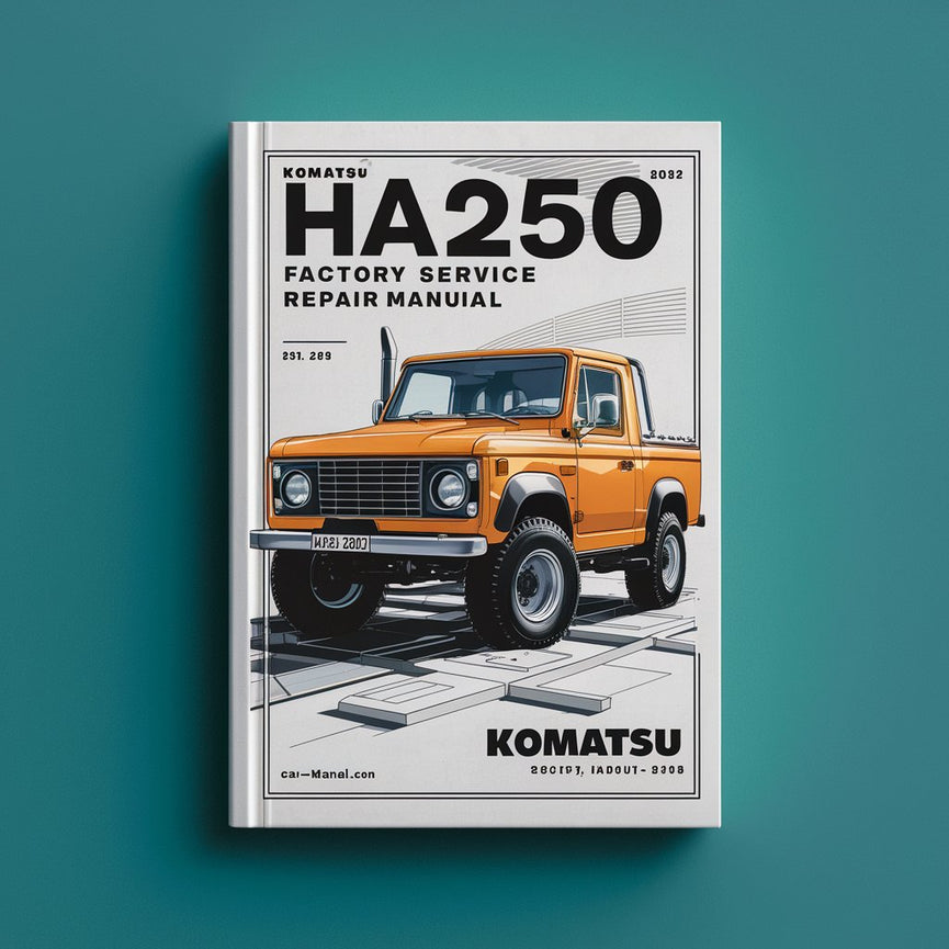 Komatsu HA250 Werks-Service-Reparaturhandbuch PDF-Download