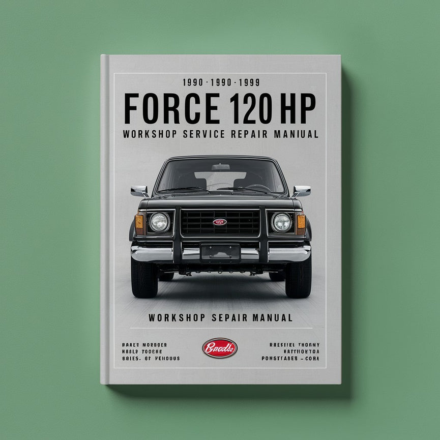 Force 120 HP 1990-1999 Workshop Service Repair Manual