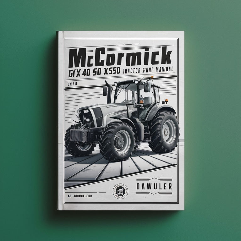 McCormick GX40 GX45 GX50 Tractor Service Repair Shop Manual