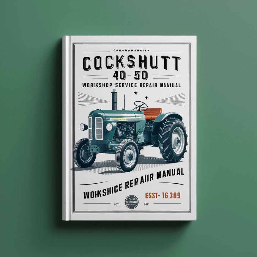 Cockshutt 40 50 Tractor Workshop Service Repair Manual