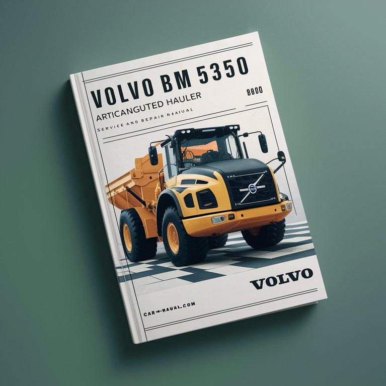 VOLVO BM 5350 ARTICULATED HAULER Service And Repair Manual