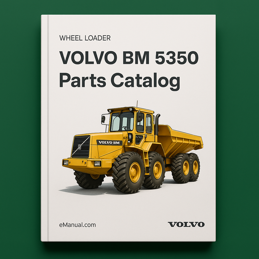 VOLVO BM 5350 Parts Catalog