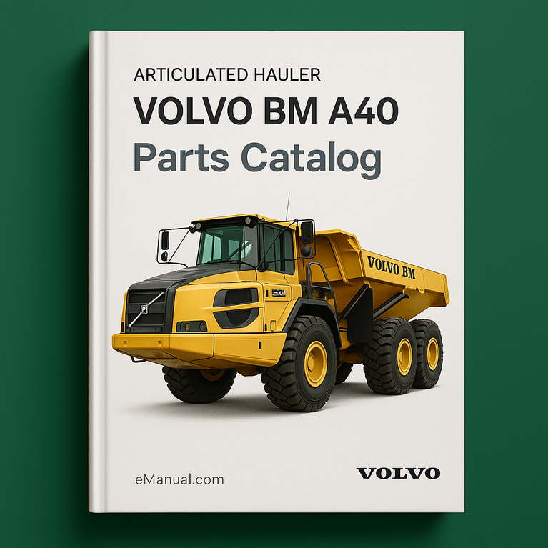 VOLVO BM A40 Parts Catalog