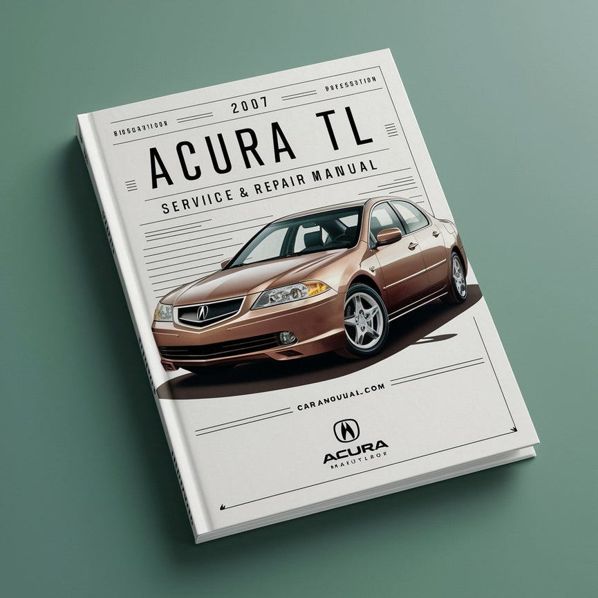 Manual de servicio y reparación del Acura TL 2007 Descargar PDF