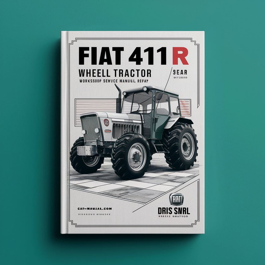 Fiat 411R Wheel Tractor Workshop Service Manual Repair