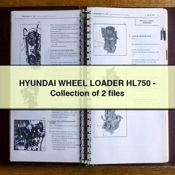 Hyundai Wheel Loader HL750-Collection of 2 files