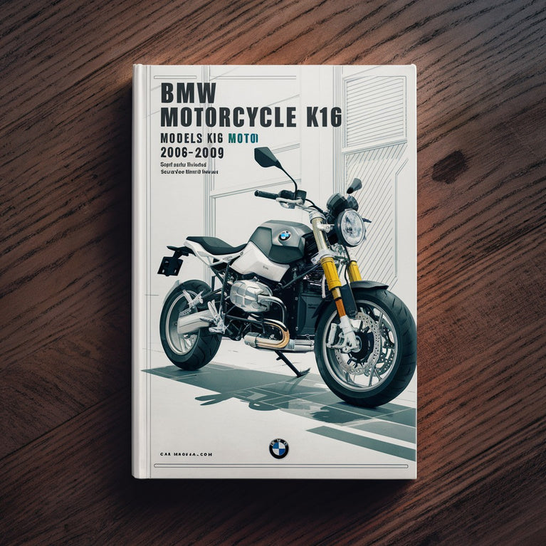 BMW Motorcycle G Models K16 G650X Moto 2006-2009 Service Repair Workshop Manual