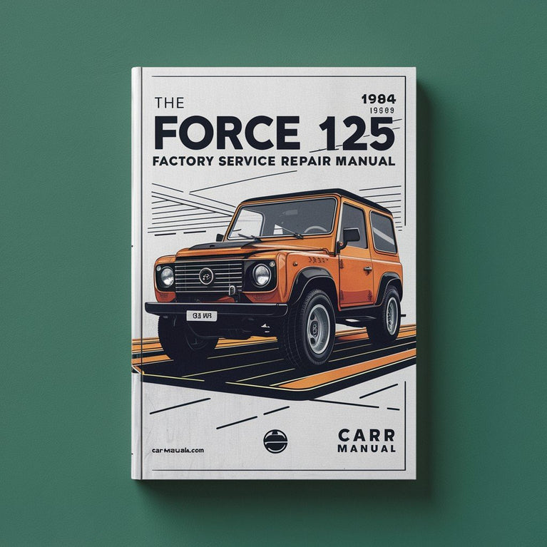 Force 125 HP 1984-1989 Factory Service Repair Manual PDF Download