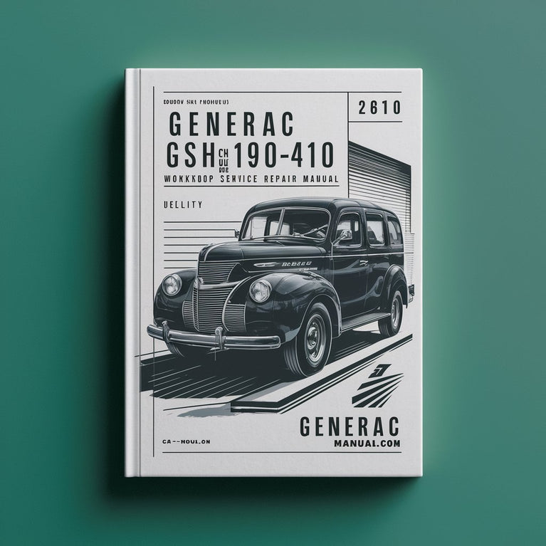 GENERAC GSH GSV 190-410 OHVI Engine Workshop Service Repair Manual