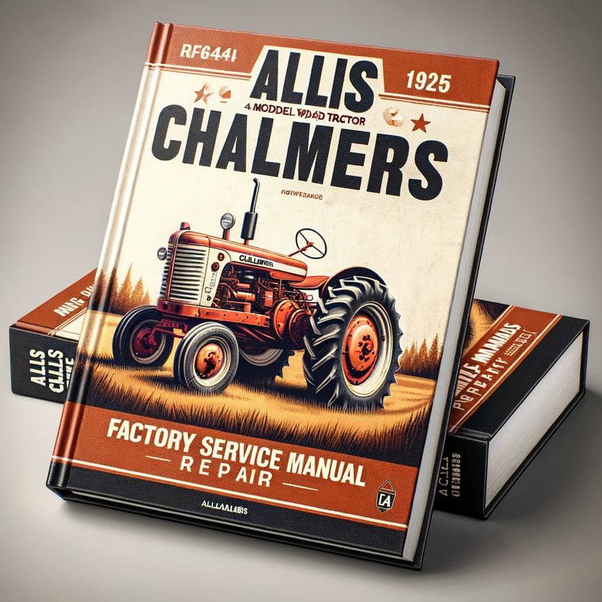 Allis Chalmers Model WD45D Tractor Factory Service Manual Repair