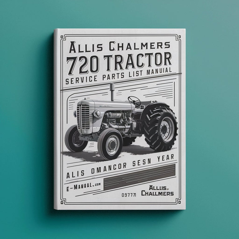 Allis Chalmers 720 Tractor Service Parts List Manual