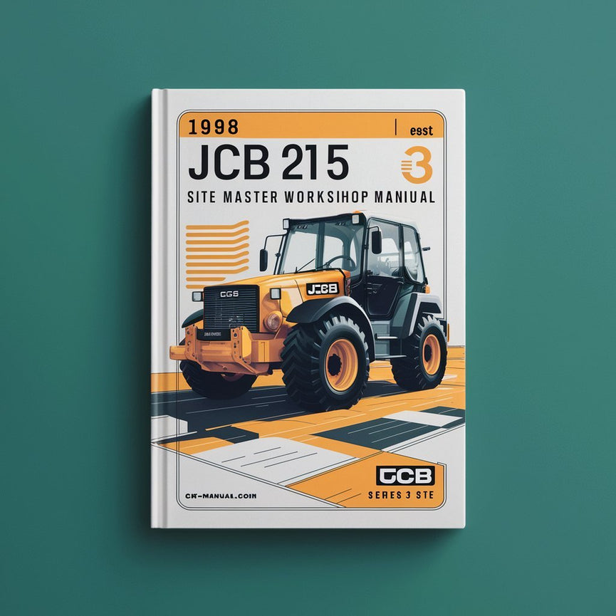 1998 JCB 215 Series 3 Site Master Workshop Manual PDF Download