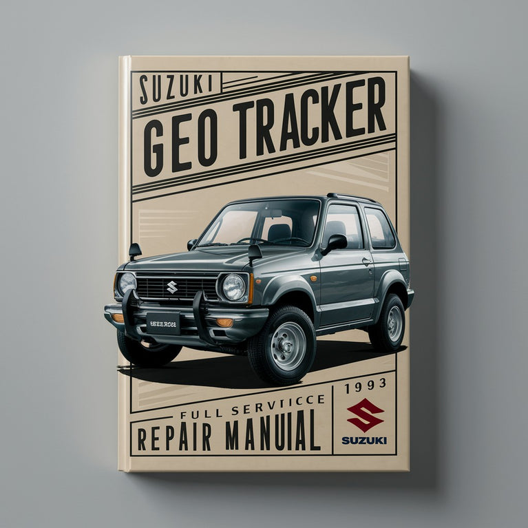 Suzuki Sidekick Geo Tracker 1993 Full Service Repair Manual