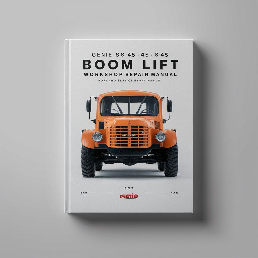 GENIE S-40 S-45 S40-45 Boom Lift Workshop Service Repair Manual PDF Download