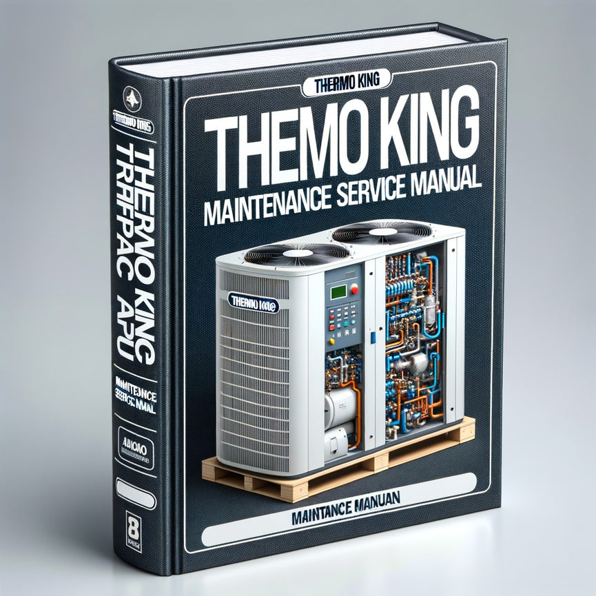 Thermo King Tripac APU Maintenance Service Repair Manual