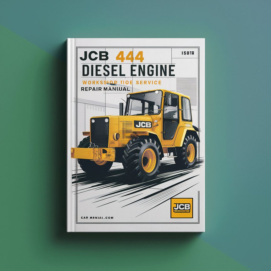 Manual de reparación del servicio de taller del motor diésel JCB 444 Descargar PDF