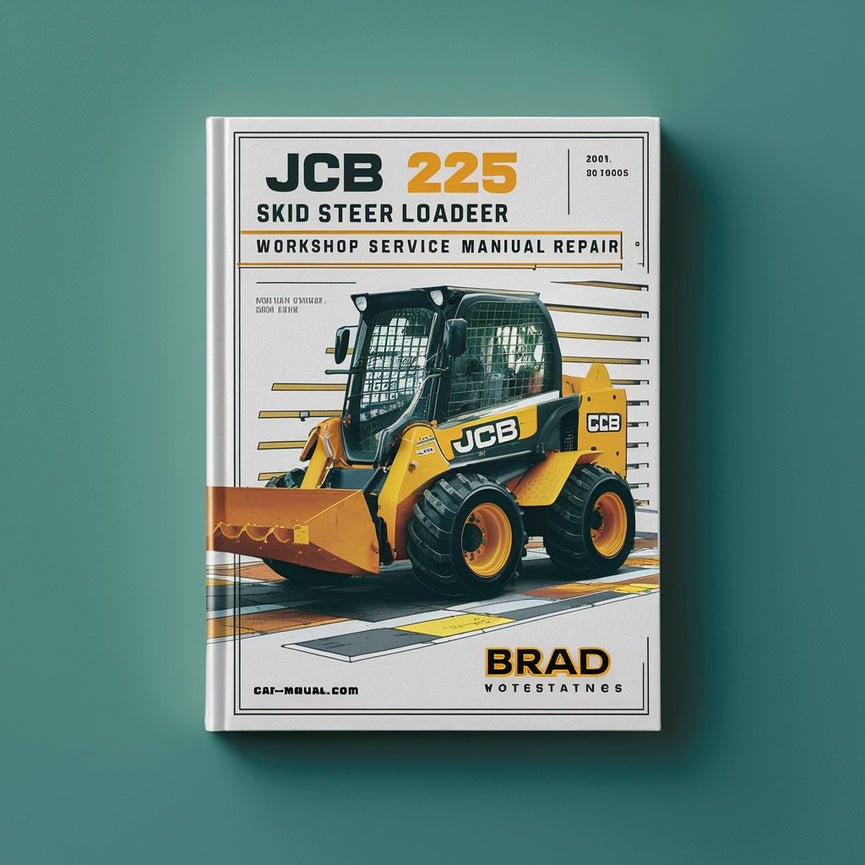 Jcb 225 Skid Steer Loader Workshop Service Manual Repair