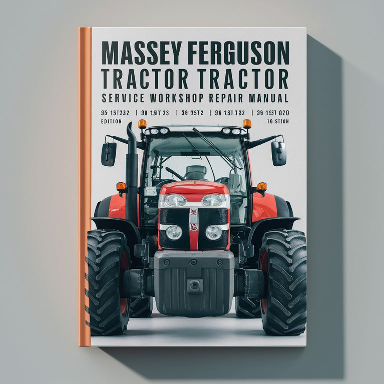 Massey Ferguson MF362 MF365 MF375 MF383 MF390 MF390T MF398 Tractor Service Workshop Repair Manual