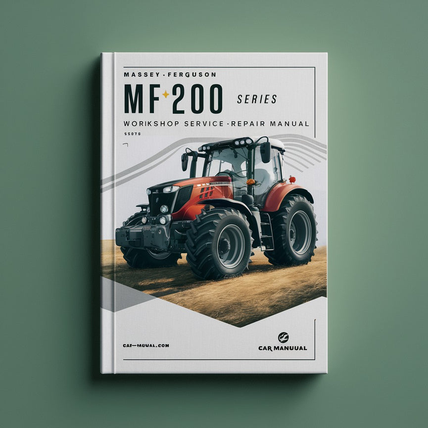 Massey Ferguson MF200 Series Workshop Service Repair Manual