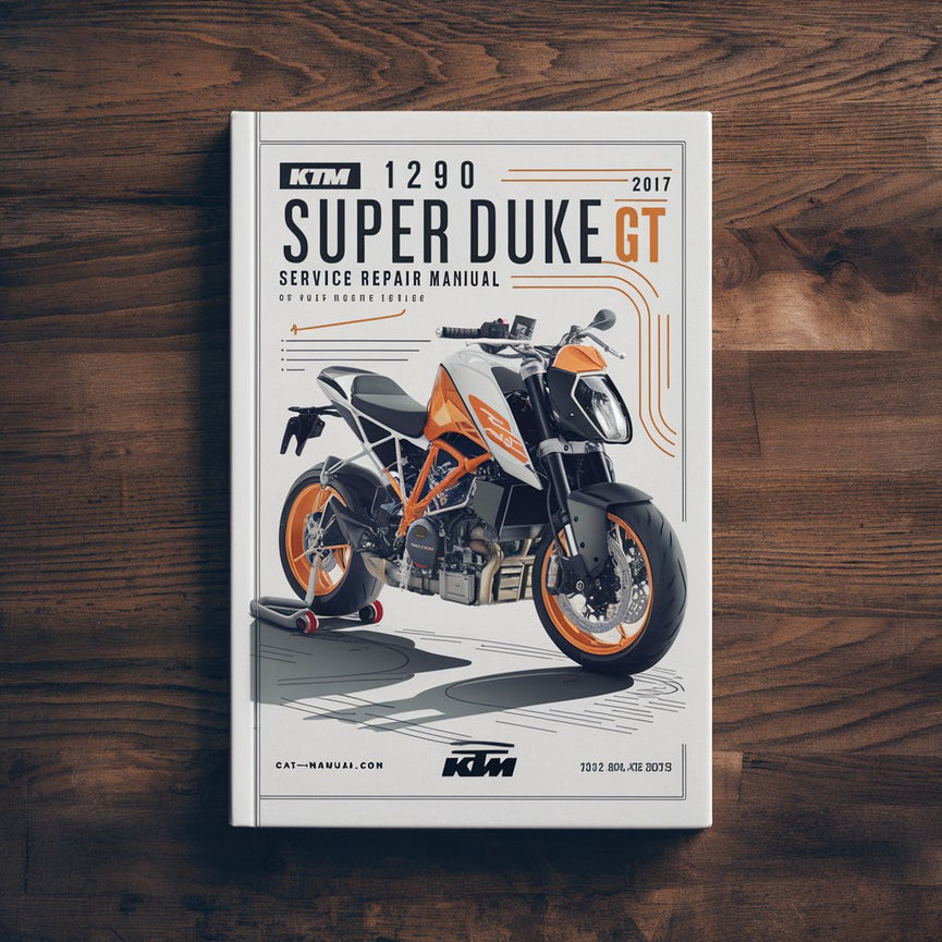 2017 KTM 1290 Super Duke GT Service-Reparaturhandbuch PDF-Download