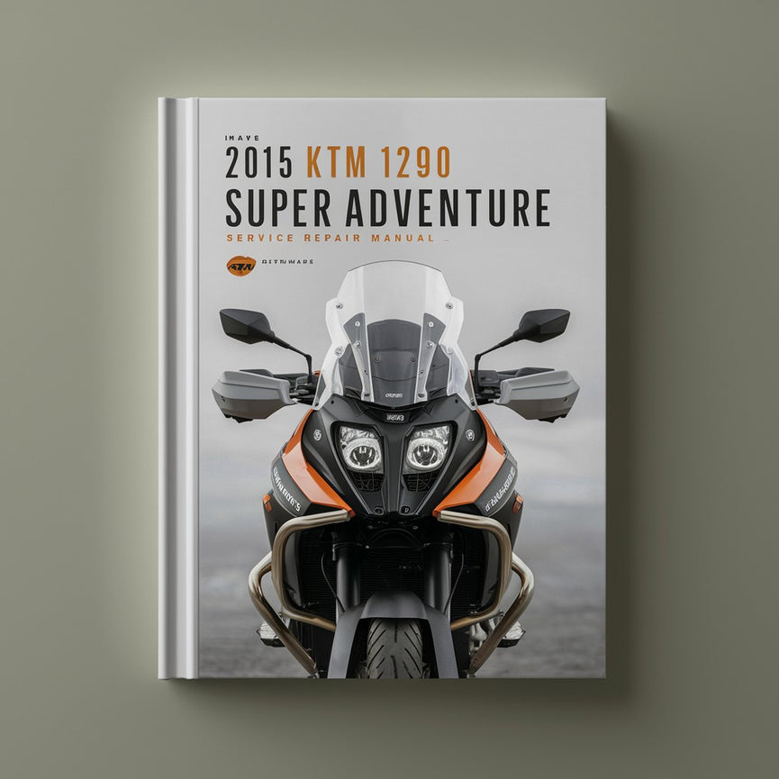 2015 KTM 1290 Super Adventure Service-Reparaturhandbuch PDF-Download