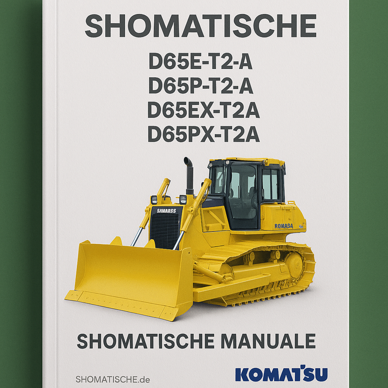 Komatsu D65E-12 D65P-12 D65EX-12 D65PX-12 DOZER Shop Service Repair Manual