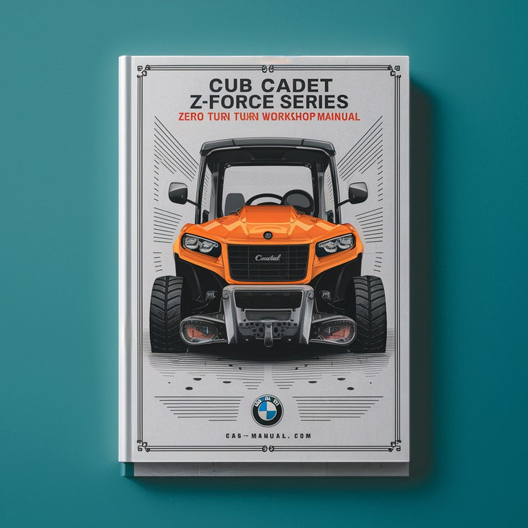 Cub Cadet Z Force Series Zero Turn Service Repair Workshop Manual