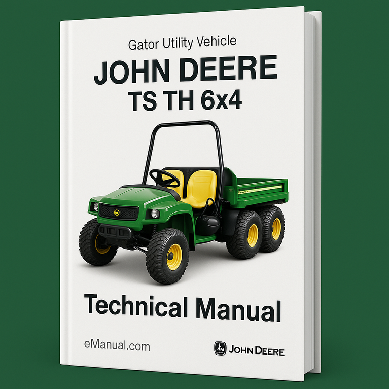 John Deere Gator Utility Vehicle TS TH 6x4 Technical Manual