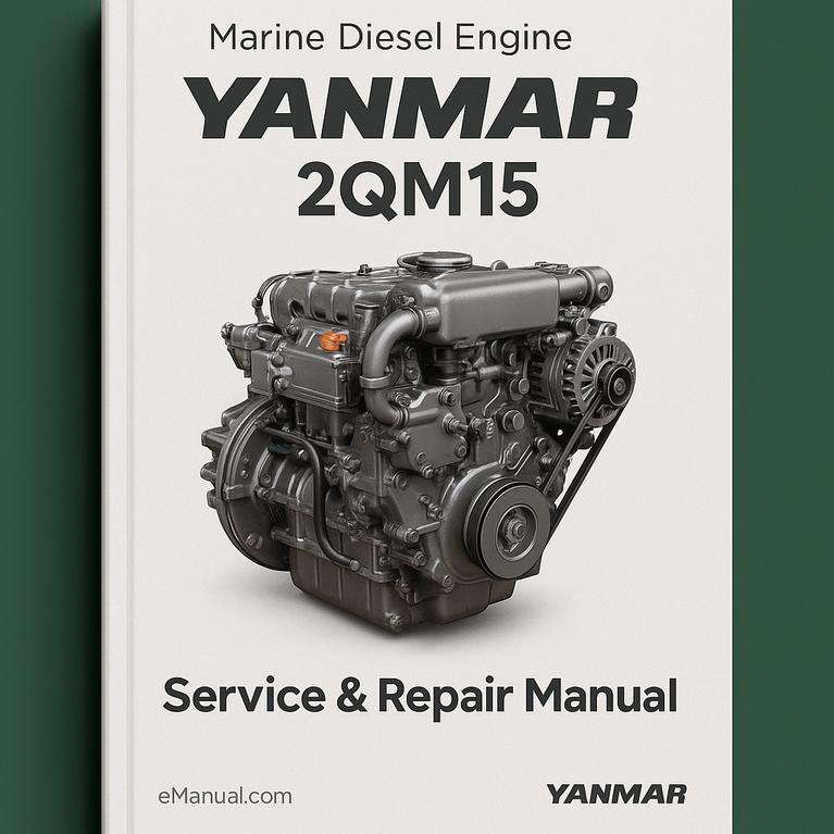Yanmar 2QM15 marine diese engine Service Repair Manual