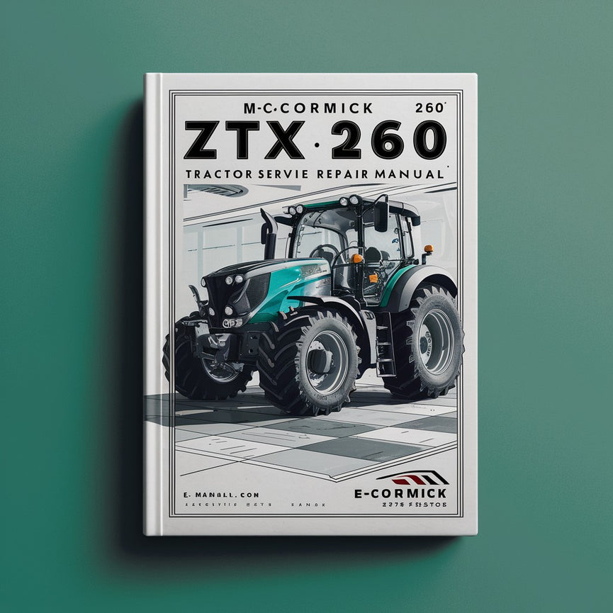 MCCORMICK ZTX260 ZTX 260 Tractor Service Repair Manual