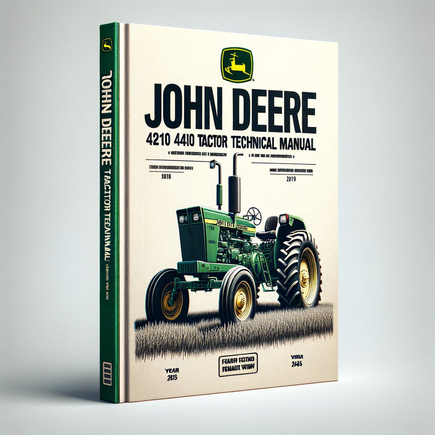 John Deere 4210 4310 4410 Tractor Technical Manual.