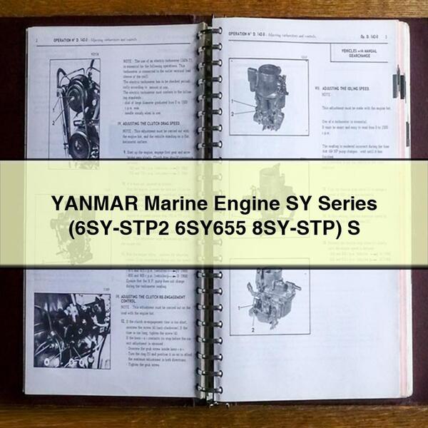 YANMAR Marine Engine SY Series (6SY-STP2 6SY655 8SY-STP) S