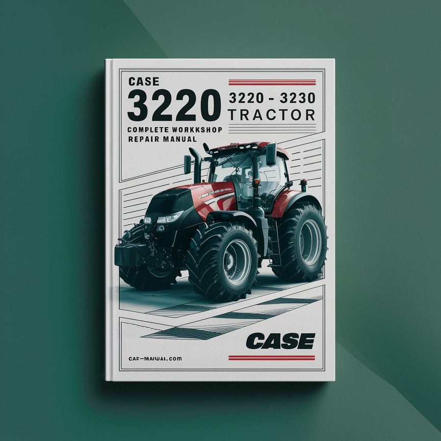 Case IH 3210 3220 3230 Traktor Komplettes Werkstatt-Service-Reparaturhandbuch