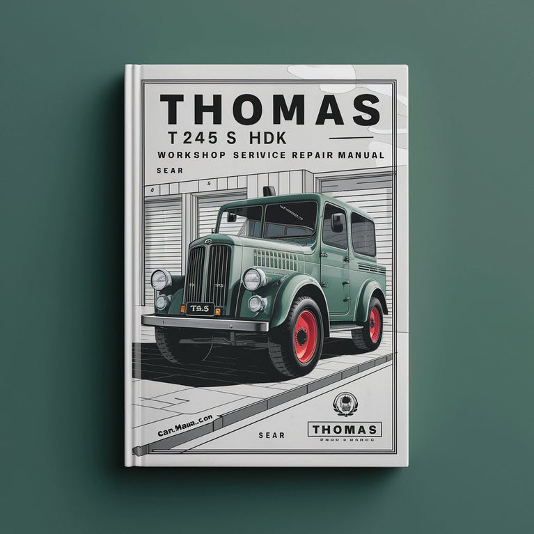 Thomas T245 HDS HDK Workshop Service Repair Manual