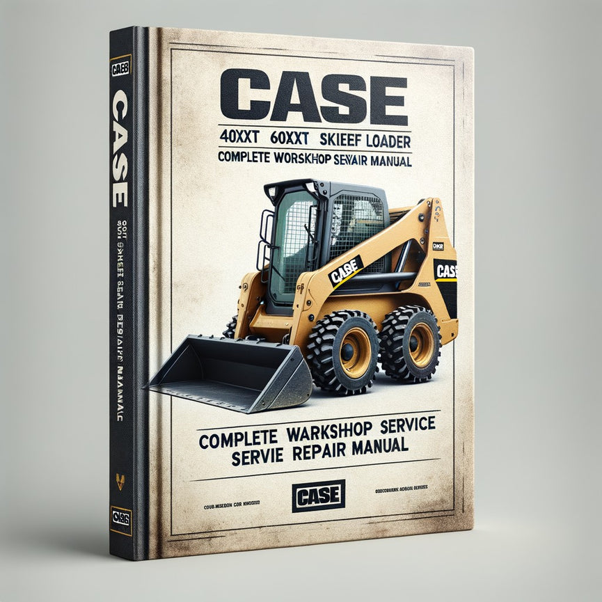 Case 40XT 60XT 70XT Skid Steer Loader Complete Workshop Service Repair Manual