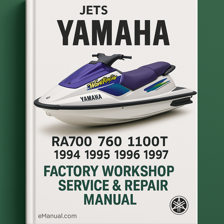 Yamaha WaveRaider RA700 760 1100T 1994 1995 1996 1997 Werks-Werkstatthandbuch PDF-Download