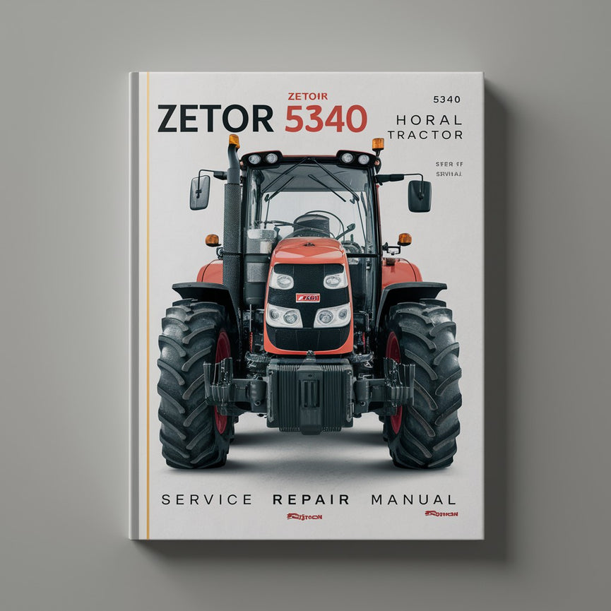 Wartungshandbuch für Traktoren Zetor 5340 Horal als PDF-Download