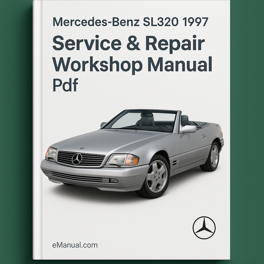 Mercedes Benz SL320 1997 Service Repair Workshop Manual Pdf