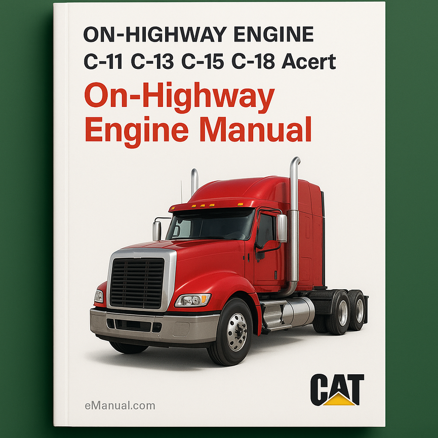 Cat C-11 C-13 C-15 C-16 C-18 Acert On-Highway Engine Manual
