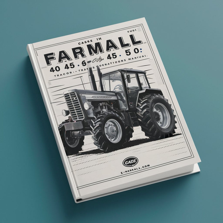 Case IH Farmall 40 45 50 Tractor With Cab CVT Transmission Owners Operators Manual