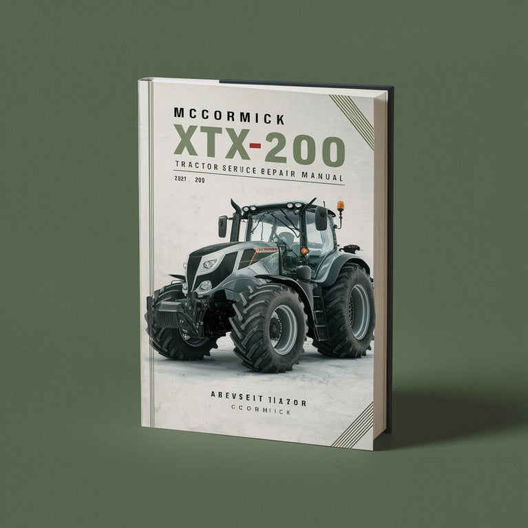 McCormick Xtx200 Xtx 200 Traktor Service-Reparaturhandbuch