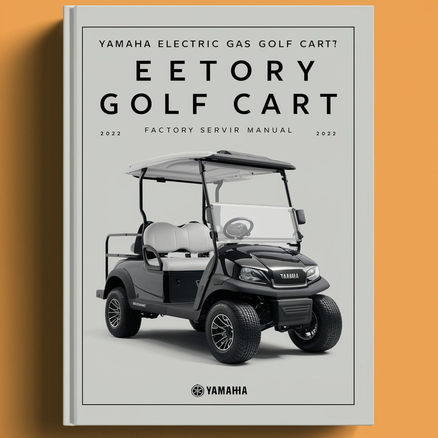 Yamaha Electric Gas Golf Cart G2 G9 Factory Service Repair Manual