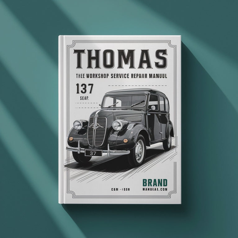 Thomas 137 Workshop Service Repair Manual