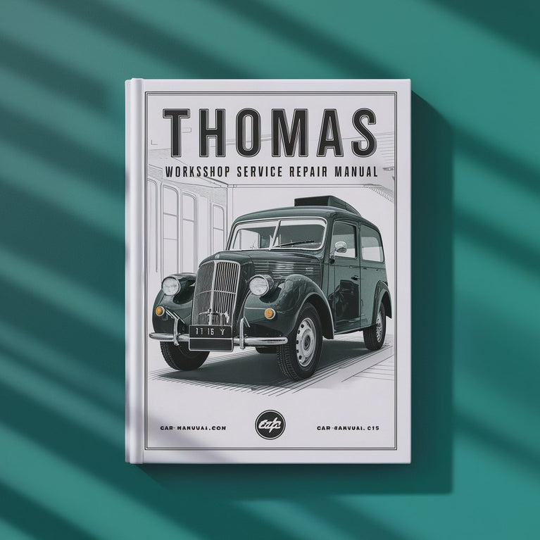 Thomas 115 Workshop Service Repair Manual