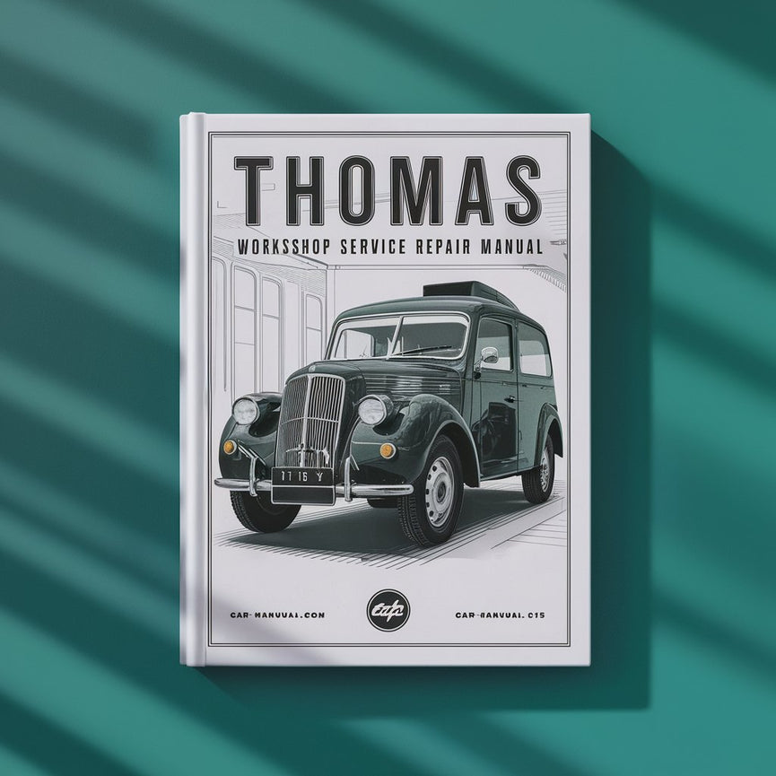 Thomas 115 Workshop Service Repair Manual PDF Download