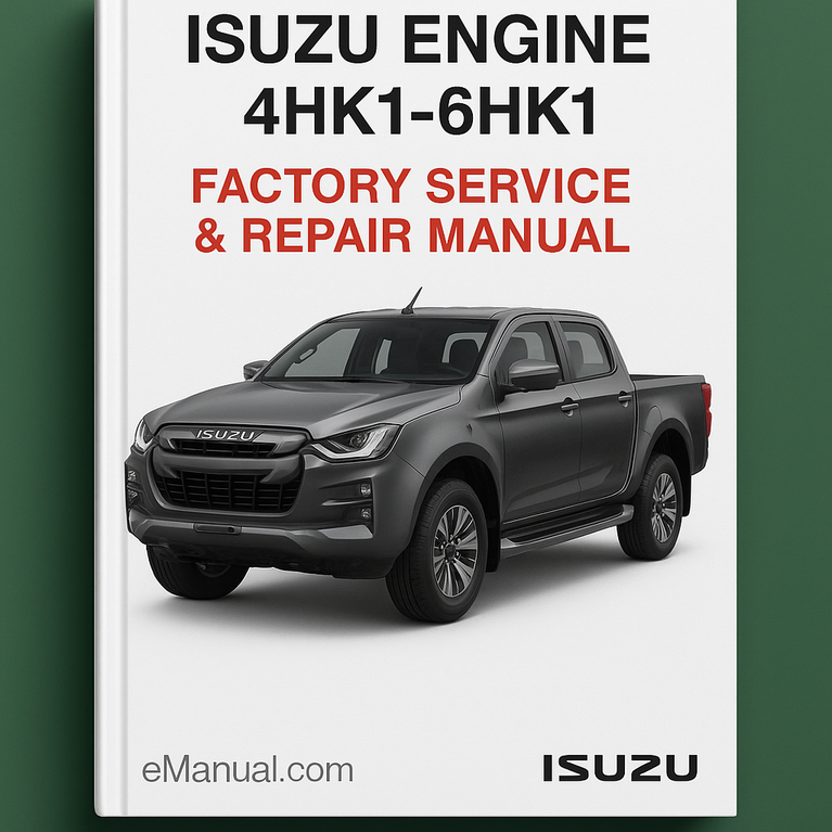 Isuzu Engine 4HK1-6HK1 Factory Service Repair Manual